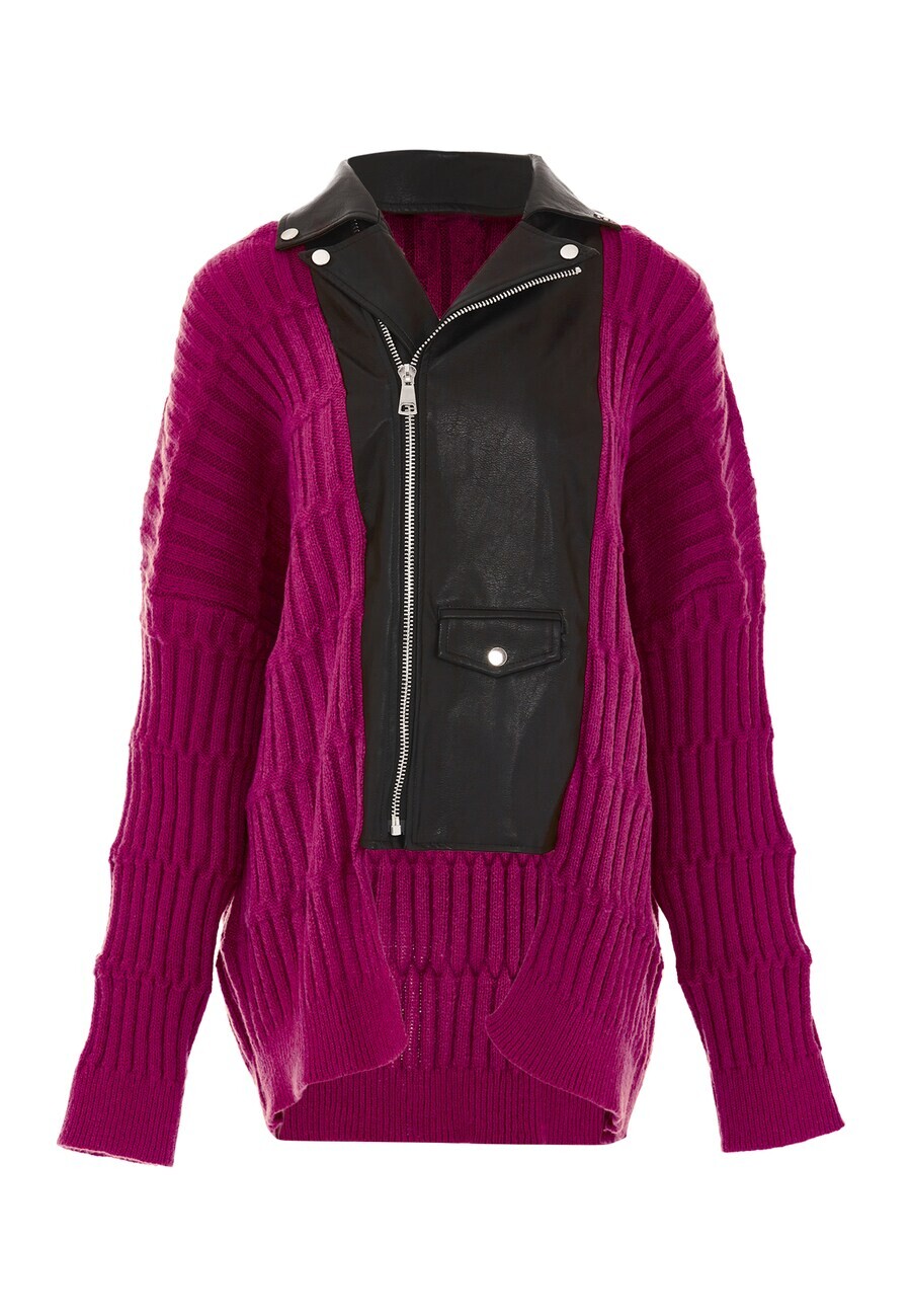 

Вязаный кардиган NAEMI Knit Cardigan, розовый