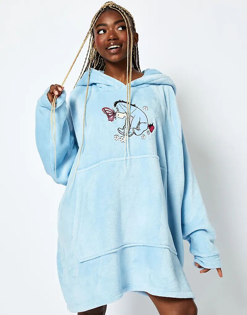 

Худи с капюшоном Skinnydip London Disney Eeyore синего цвета