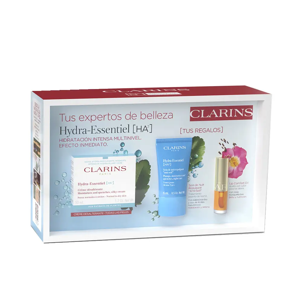 

Крем для лица Crema hidratante hydra essentiel estuche Clarins, 3 шт.