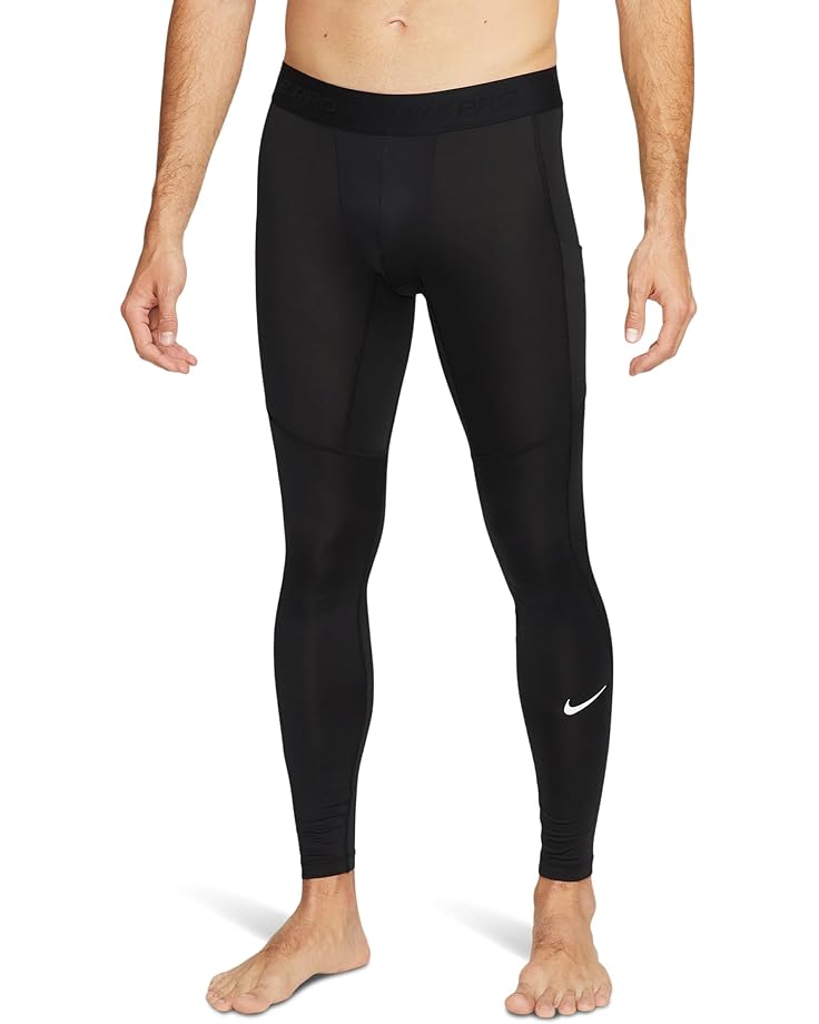 

Брюки Nike Pro Dri-FIT Tights, цвет Black/White