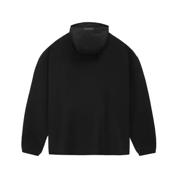 Толстовка adidas x Fear of God Athletics Stretch Woven Running 'Black', черный — фото 2