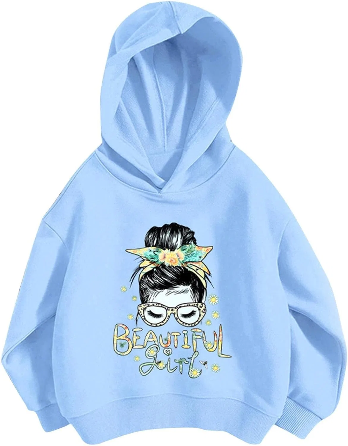 Детская толстовка с капюшоном, Stitch, синяя