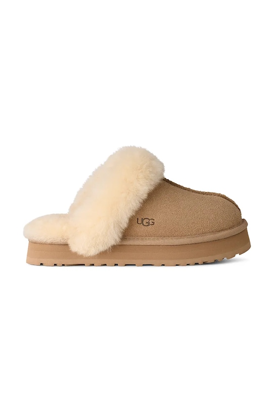 

Детские угги DISQUETTE из замши Ugg, бежевый