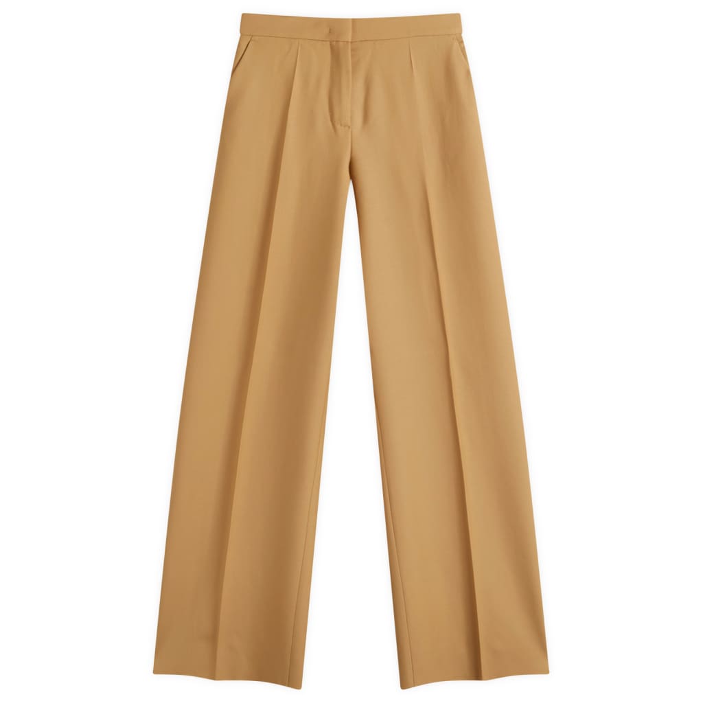 

Широкие брюки Max Mara, цвет honey