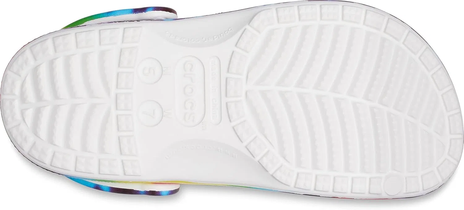 Кроксы Baya Marbled Clog Crocs, Multi Tie Dye — фото 2