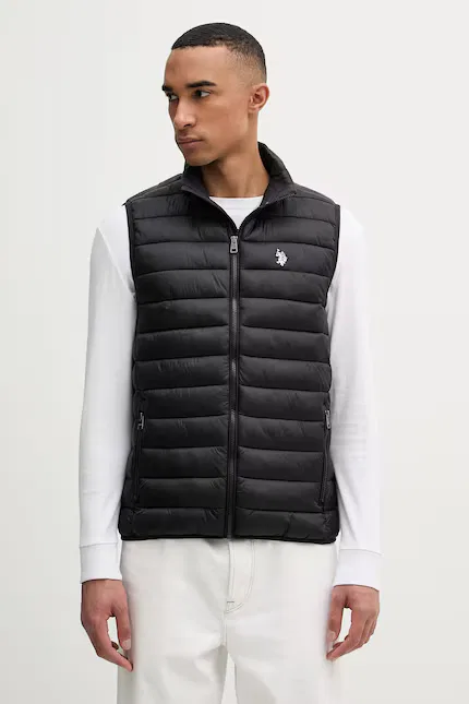 Жилет стеганый Bound U.S. Polo Assn., черный