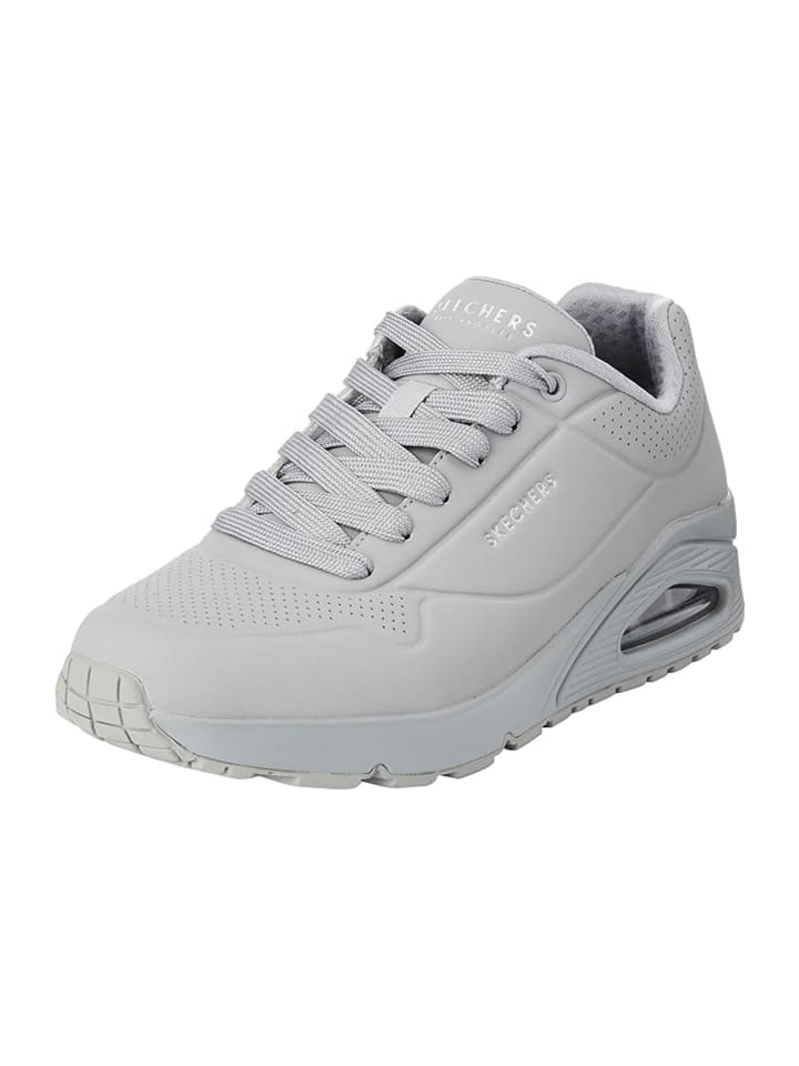 

Кроссовки на шнуровке Skechers, серый
