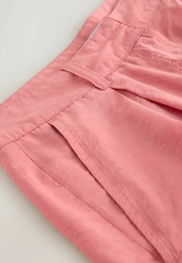 Шорты Next Regular fit washed chino, цвет вымытый розовый — фото 4
