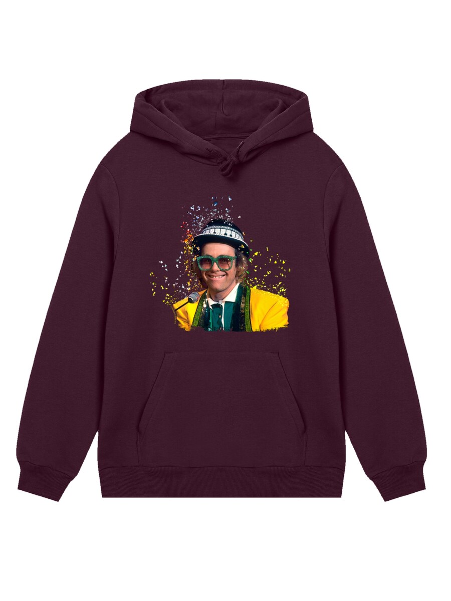 

Толстовка F4NT4STIC TV Times Elton John At The Piano 1977, темно-коричневый