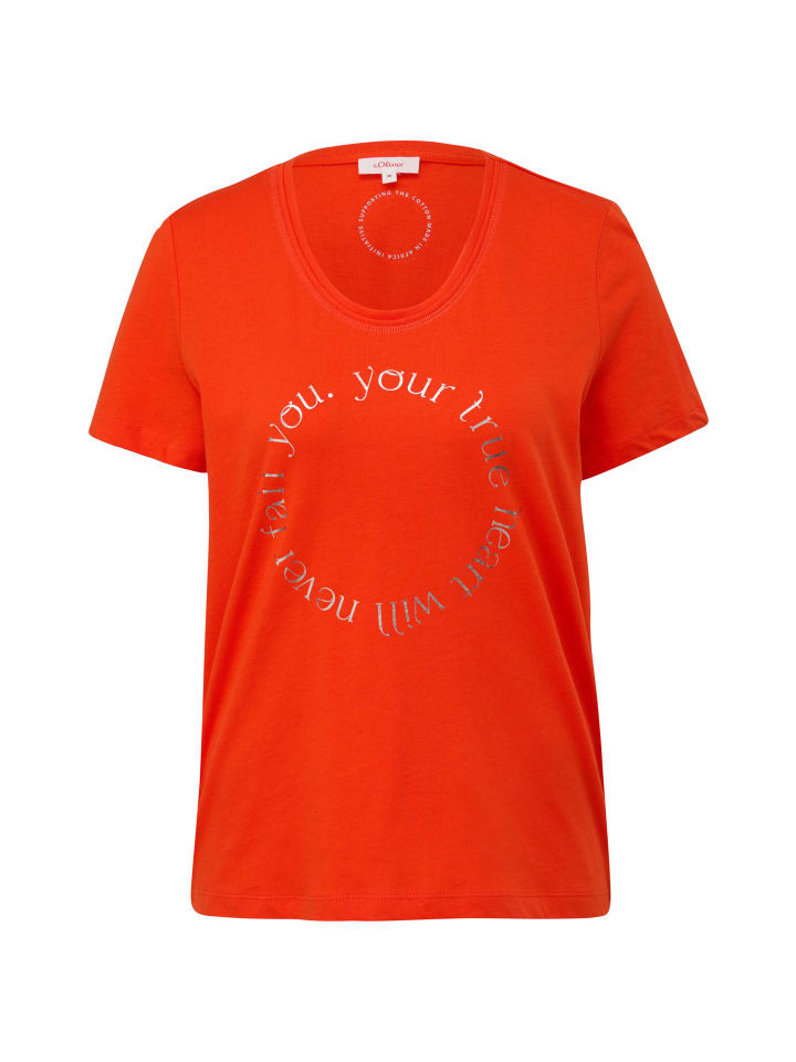 

s.Oliver Футболка цвета 25D2_hellorange, Оранжевый, s.Oliver Футболка цвета 25D2_hellorange