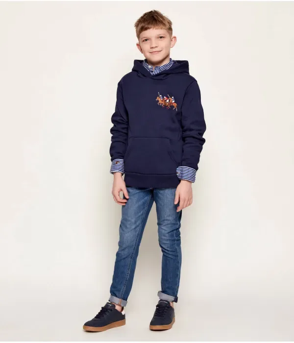 Толстовка regular fit Polo Ralph Lauren, темно-синий — фото 2