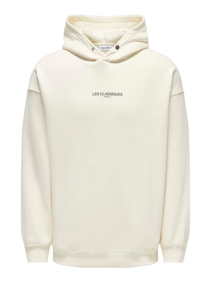 

Худи Only&Sons langarm locker geschnitten Kapuzenpullover, желтый