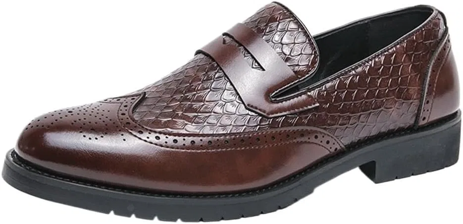 Лоферы повседневные Oxford Shoes Brown UOPYNE