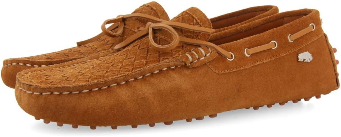 

Мужские кожаные лоферы SCORDIA с плетеной кожей Gioseppo, Leather