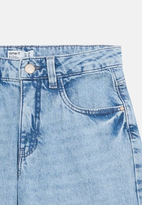Джинсовые шорты nkfbella Name It, Light Blue Denim — фото 4