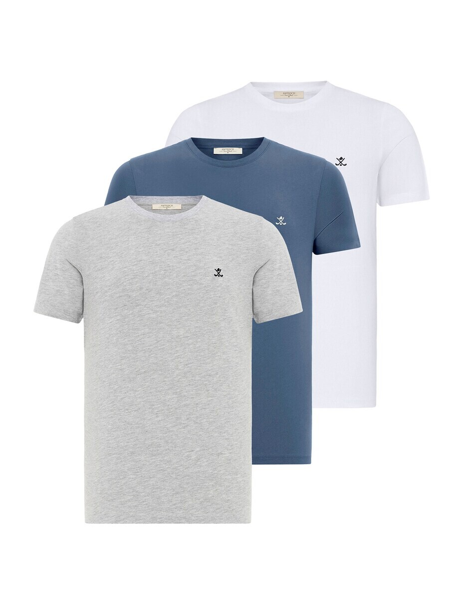 

Футболка Antioch, цвет Blue/Grey/White
