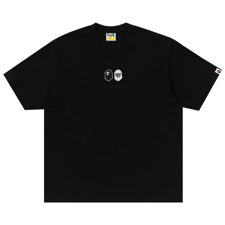 

Футболка BAPE Mad Ape Graphic Logo Relaxed Fit Tee, черный