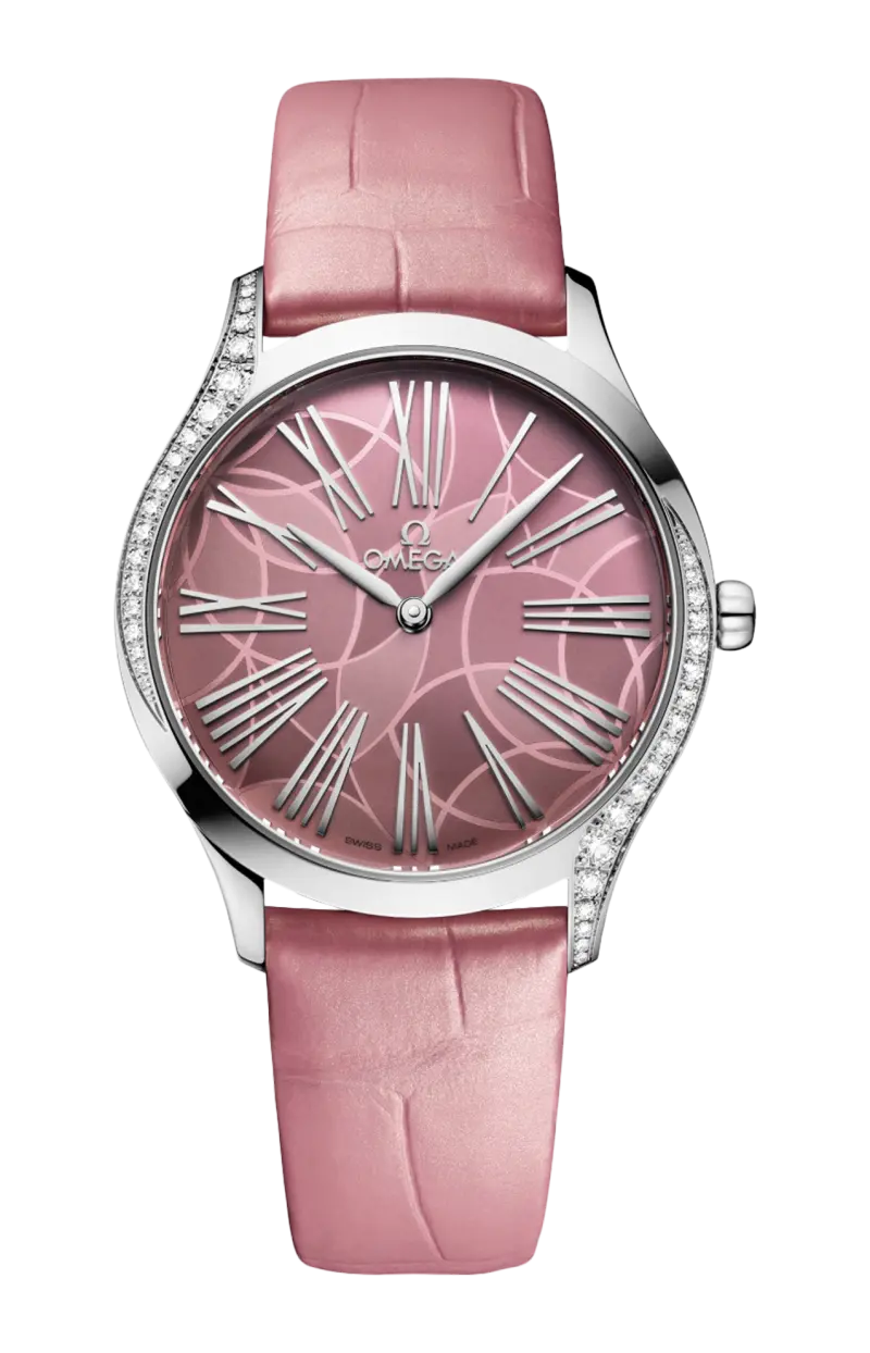 

De ville trésor 36 мм, сталь на аллигаторе - 428.18.36.60.10.001 OMEGA