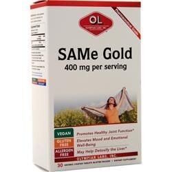 

Olympian Labs SAMe Gold (400 мг) 30 таблеток