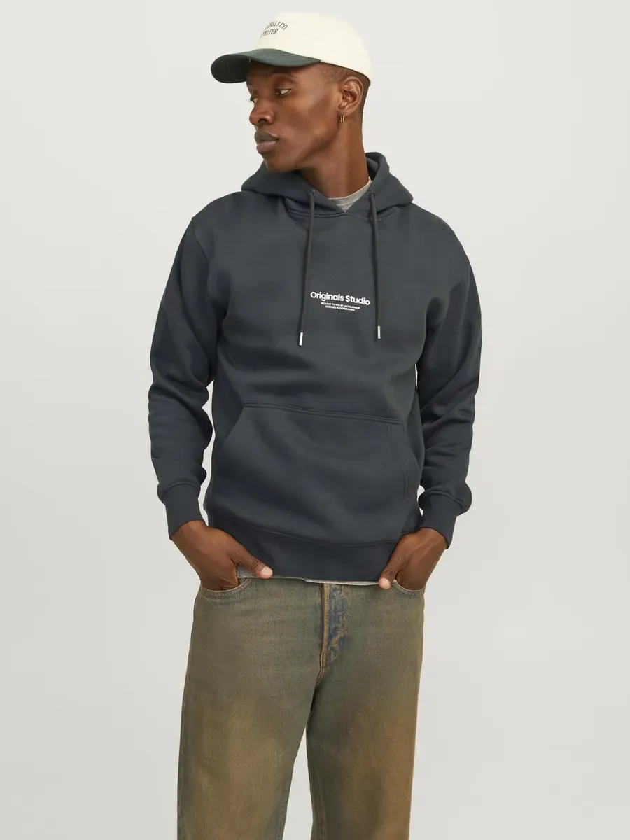 

Толстовка Jack & Jones с капюшоном "JORVESTERBRO SWEAT HOOD NOOS", цвет Forest River