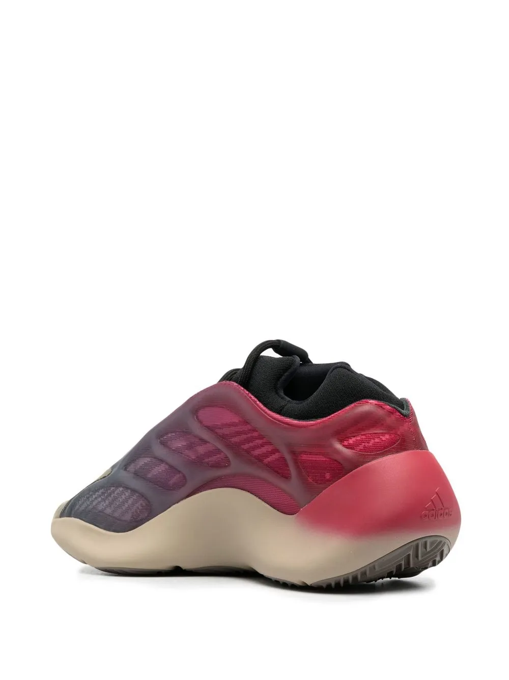 Кроссовки YEEZY 700 V3 Fade Carbon adidas Yeezy, красный — фото 3