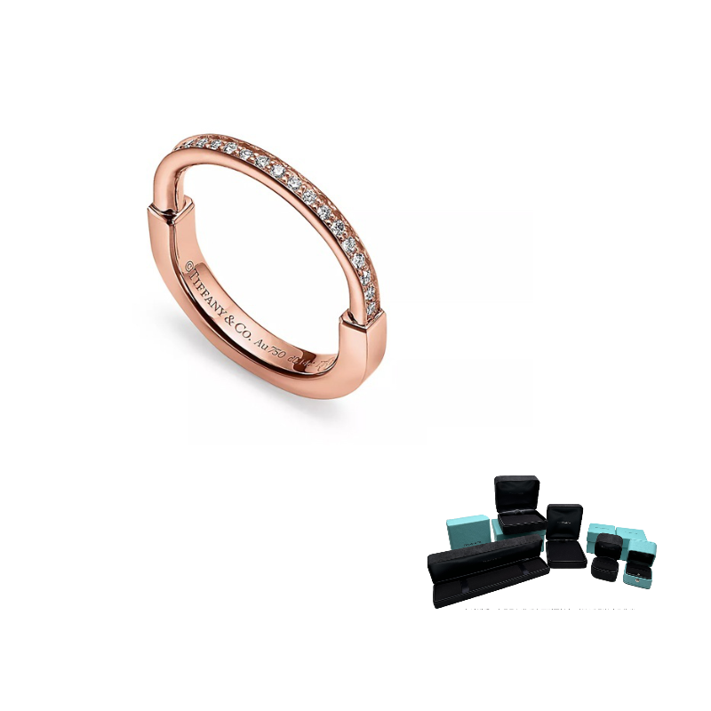 

TIFFANY & CO. Кольцо из розового золота 18 карат Women's Rose Gold