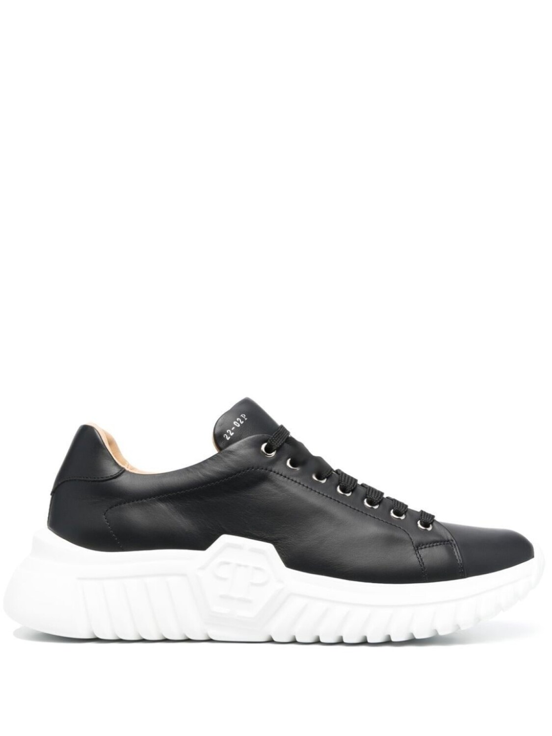 

Кроссовки Philipp Plein Basic Runner, черный/белый