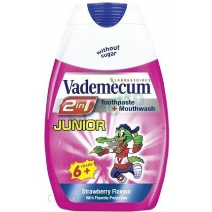 

Зубная паста Vademecum 2in1 Junior со вкусом клубники 75 мл Cosmelogia