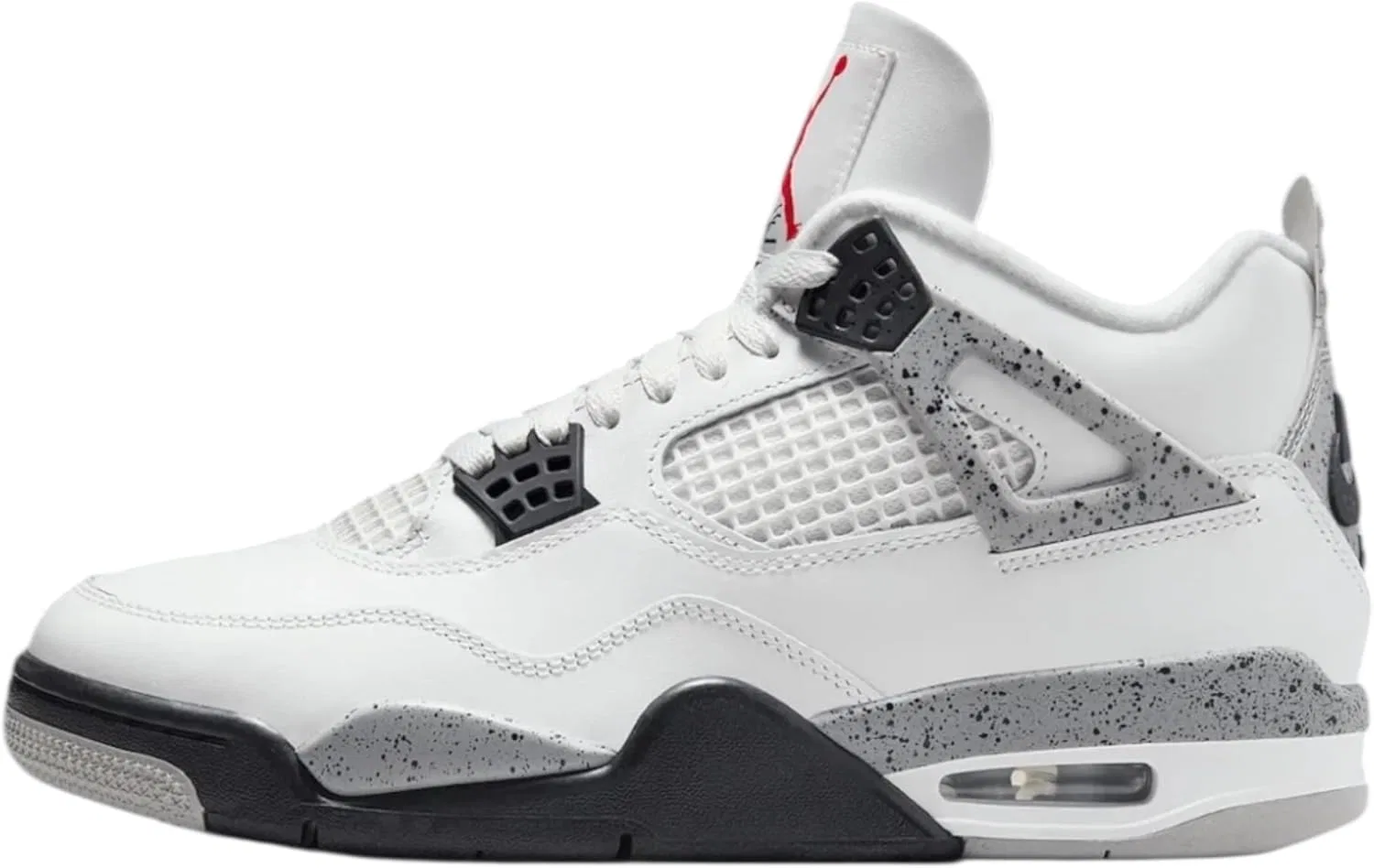 Мужские кроссовки Nike Air Jordan 4, Summit White Fire Red