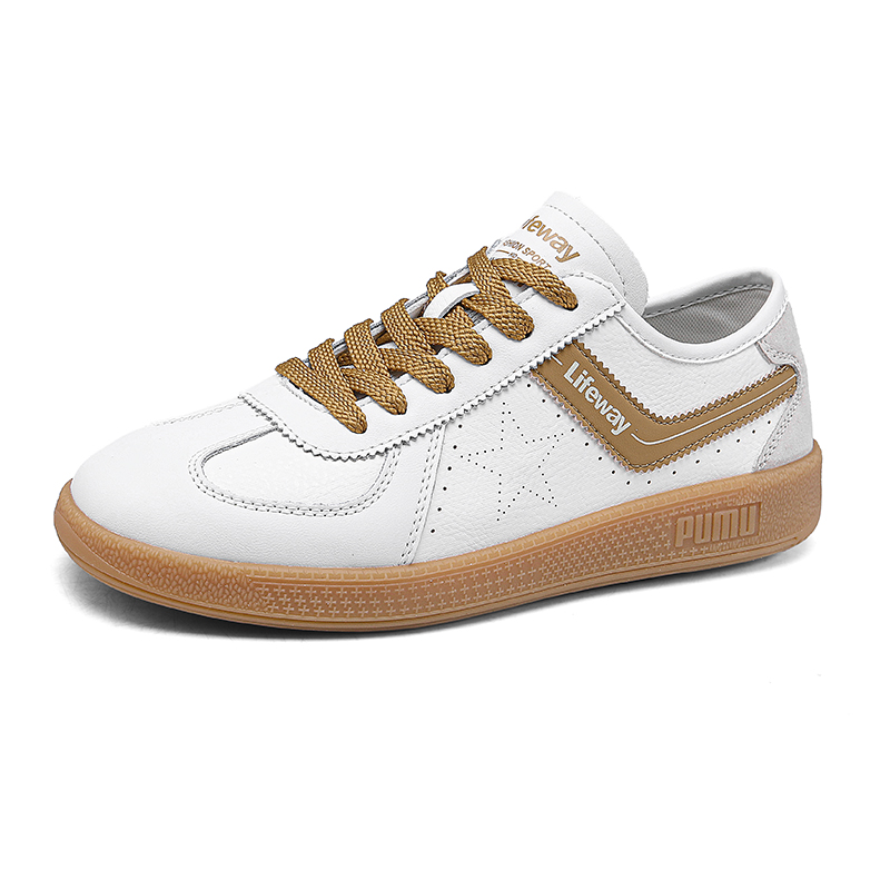 

LEXON Мужские низкие кеды бежево-абрикосовые, цвет Beige Apricot