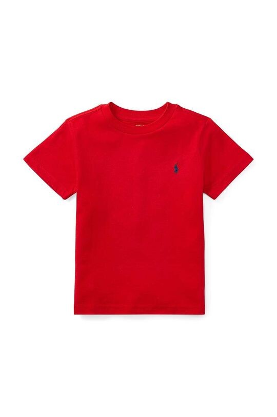 

Хлопковая футболка для детей Polo Ralph Lauren, красный