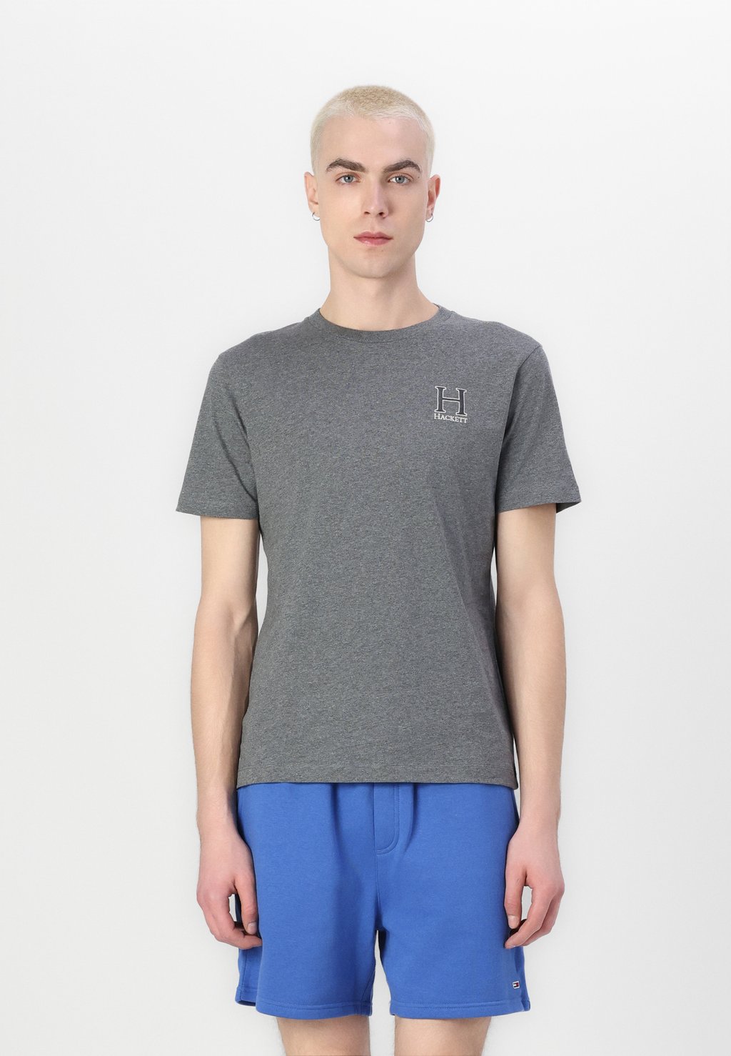 

Базовая футболка HERITAGE TEE Hackett London, серый