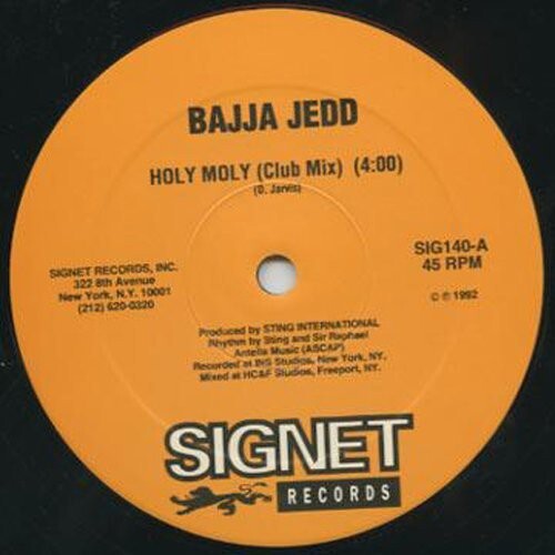 

Сингл 12" Bajja Jedd: Holy Moly