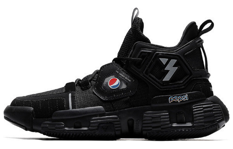 

Баскетбольные кроссовки Pepsi X Basketball Shoes Men Mid-Top Black 361°