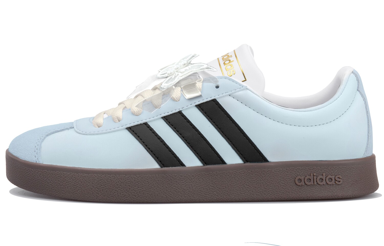 

Кроссовки adidas VL Court 2.0 Skateboarding Shoes Unisex Low-top Blue/black, синий/черный