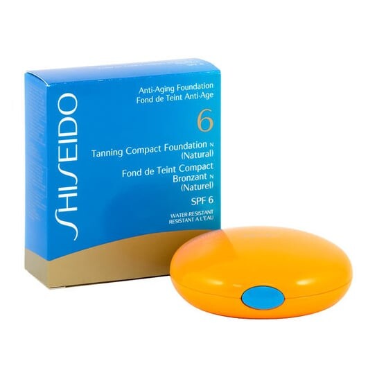 

Компактная тональная основа с натуральным бронзатором, SPF 6, 12 г Shiseido, Suncare
