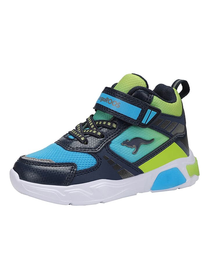 

Высокие кроссовки Kangaroos Sneakers K-SLB Clave Mid EV, цвет Blau/Grn