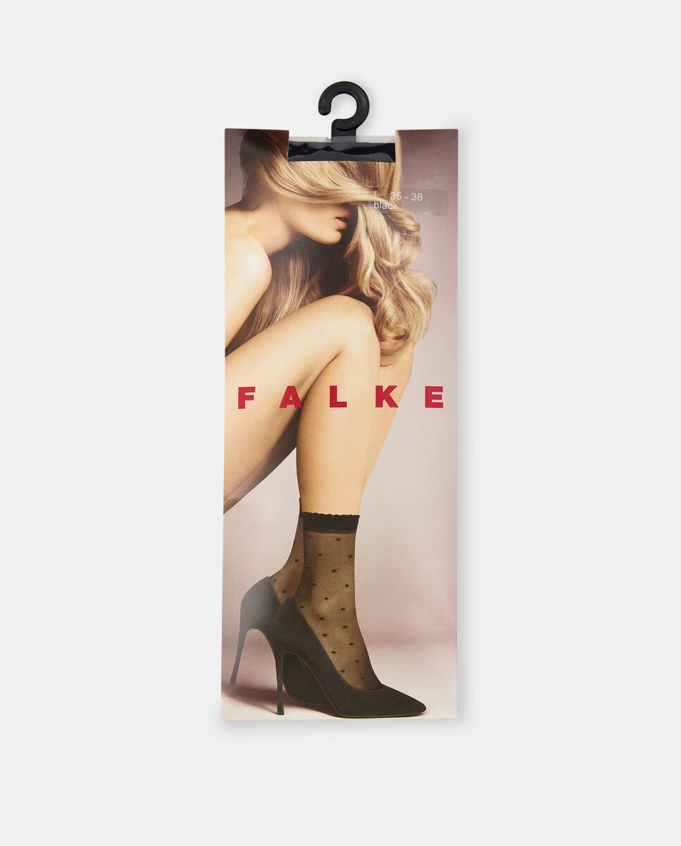 

Браслеты 15 ден в горошек Falke, черный