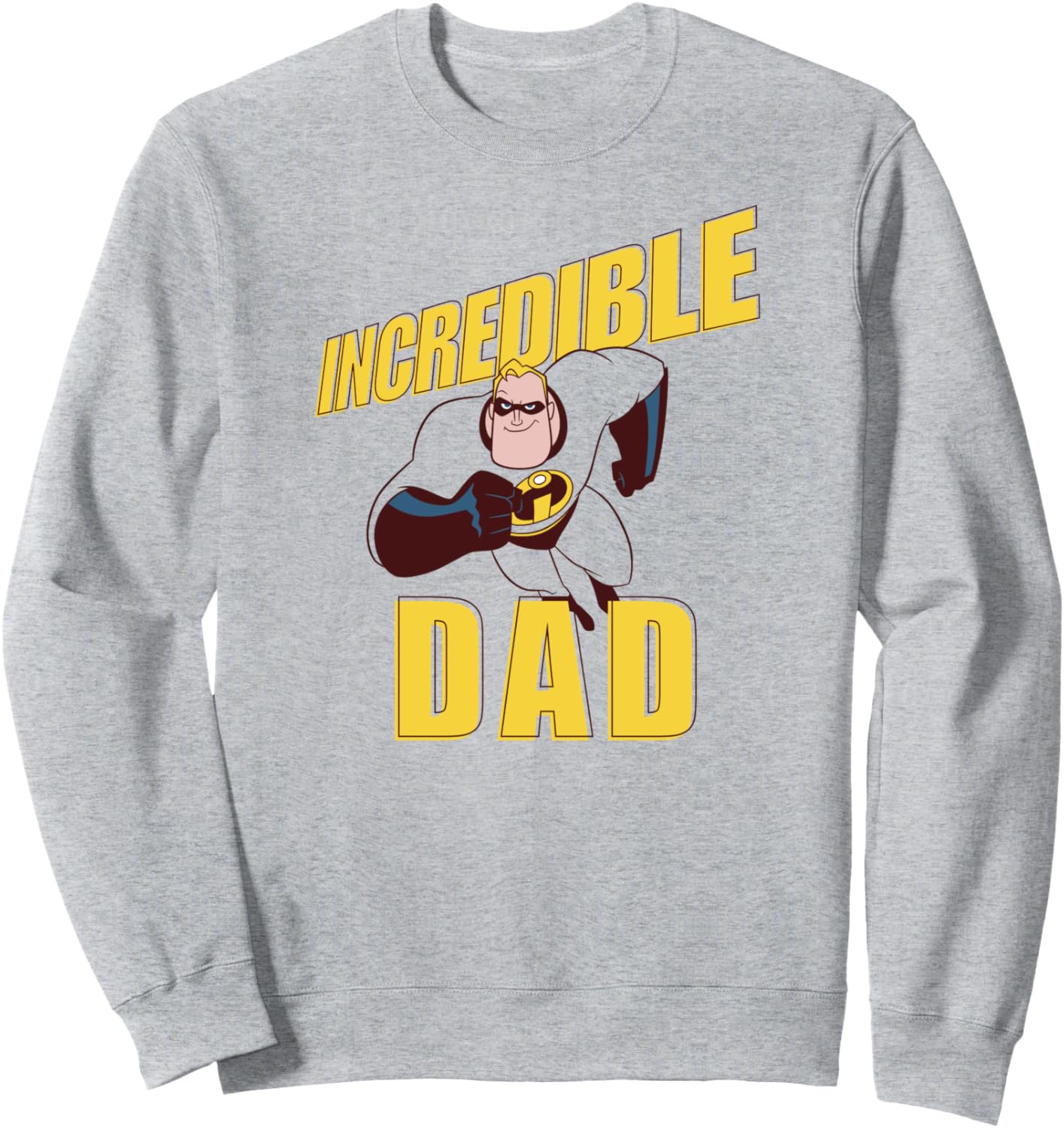 

Толстовка с контуром «Невероятный папа» от Disney Pixar, серый