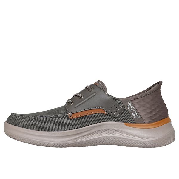 Мужские туфли Hands free slip-ins relaxed fit hasting niko Skechers, Navy — фото 2