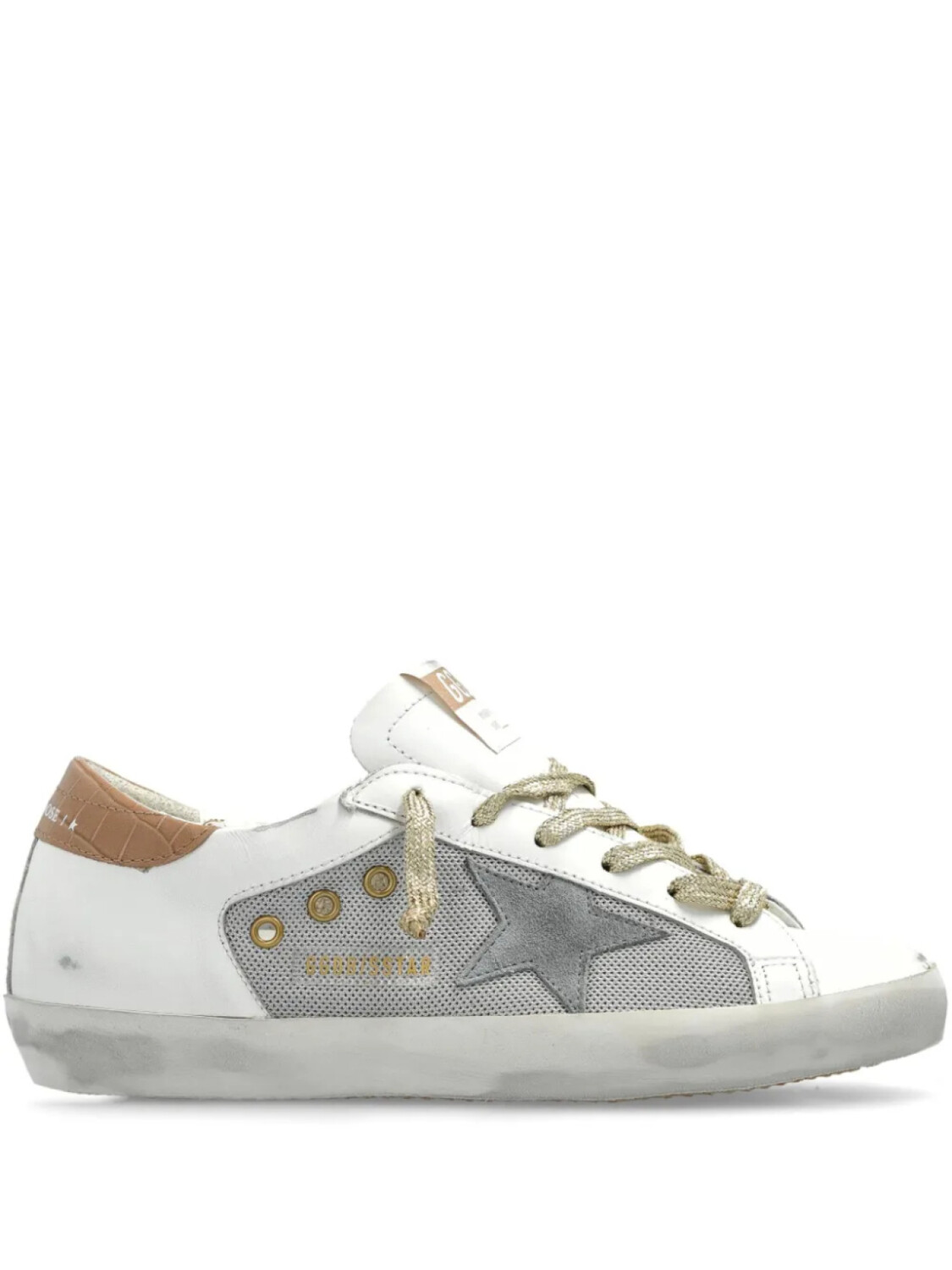 Кроссовки Golden Goose Super Star, белый