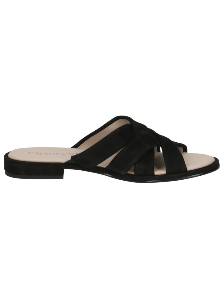 Мюли Caprice, цвет black suede — фото 3