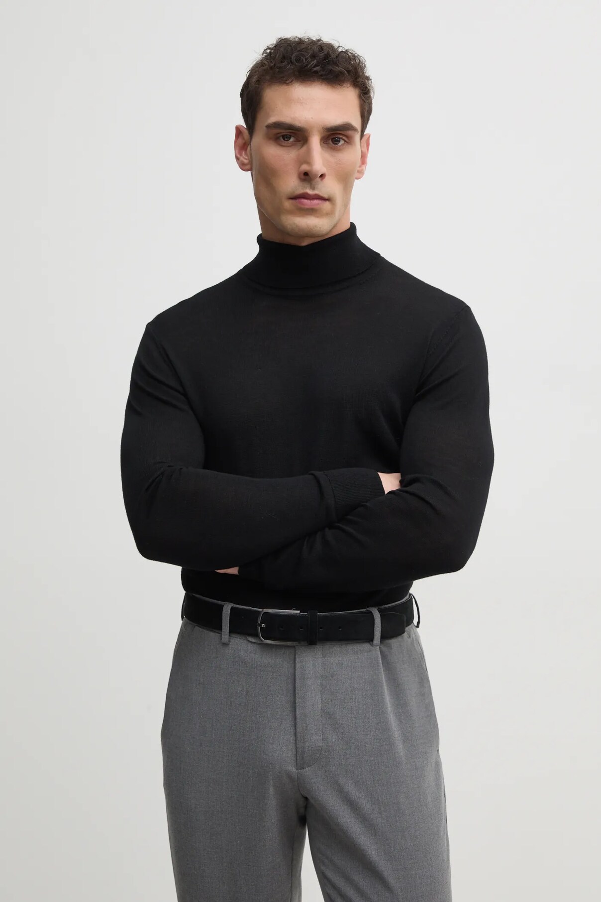 

Шерстяной свитер Karl Lagerfeld, черный