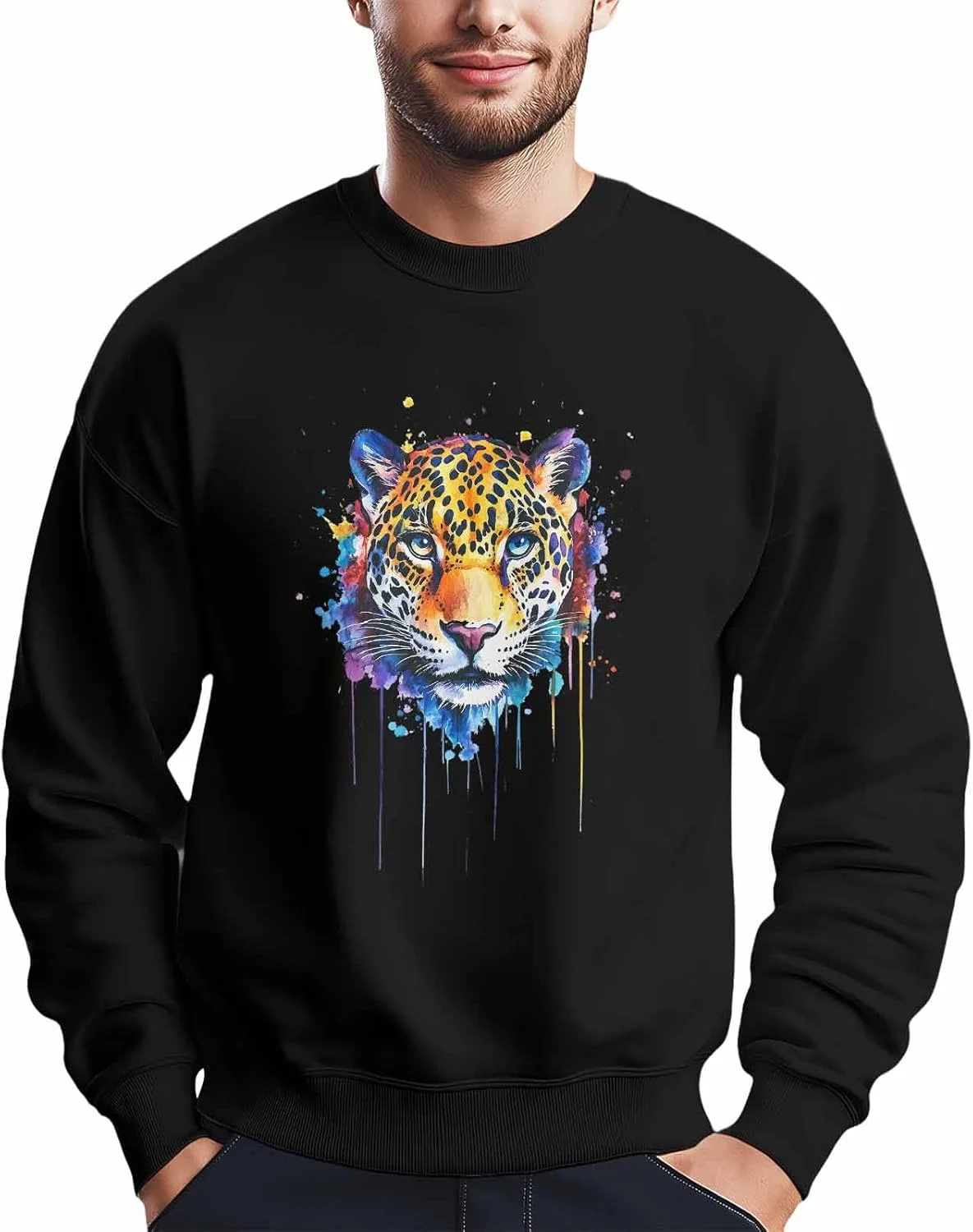 

Мужской свитшот с тигром в граффити Winvebermior