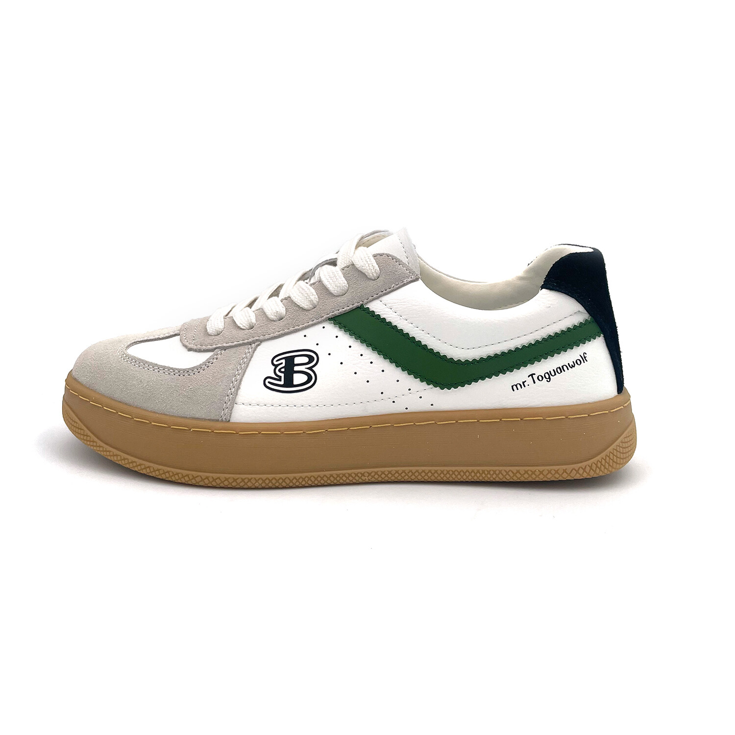 

Кроссовки Ben Sherman/Binsherman Skateboarding Shoes Men Low-top, зеленый