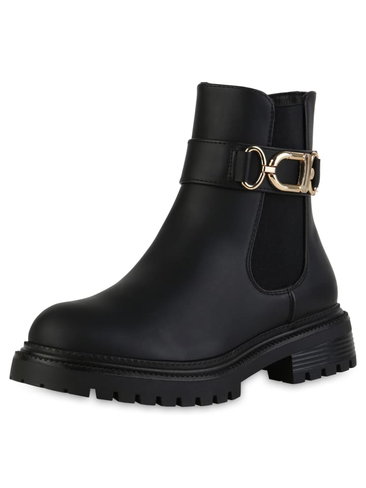 

Ботильоны VAN HILL Biker Boots Chloe, черный