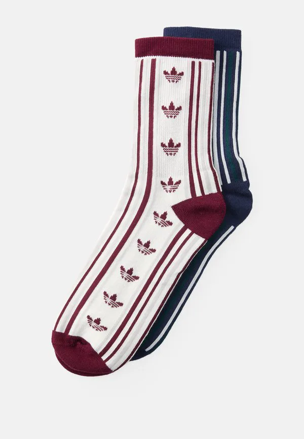 2 упаковки носков Adidas Originals, Night Indigo/Burgundy/Off White