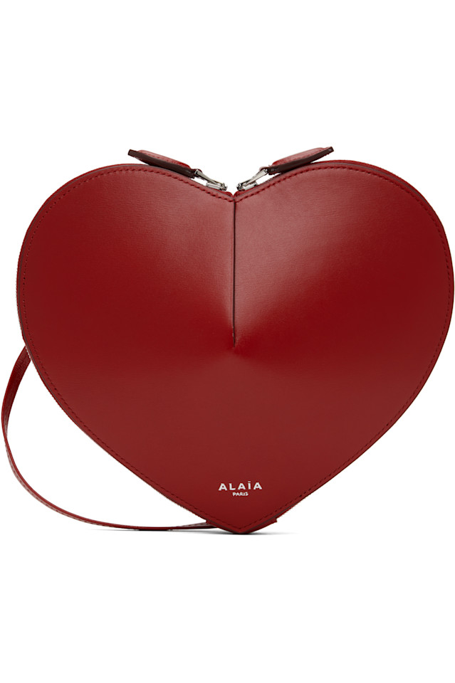 

Сумка из телячьей кожи Le coeur Alaïa, красный