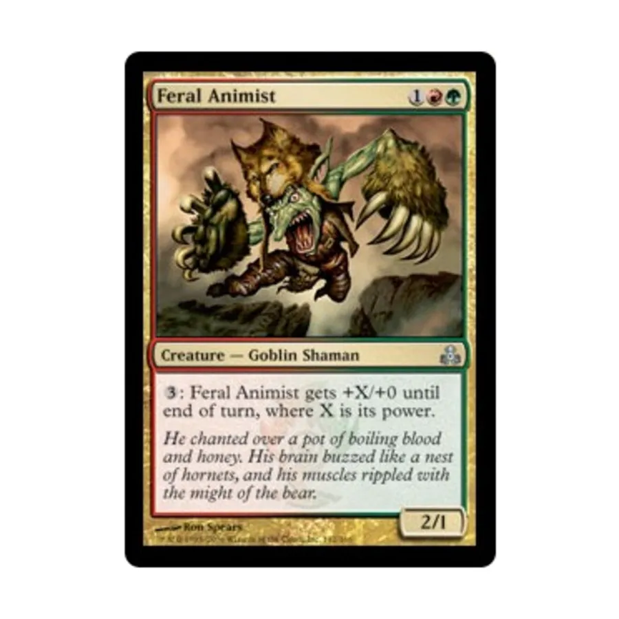 

CCG Дикий анимист (U), MTG - Guildpact