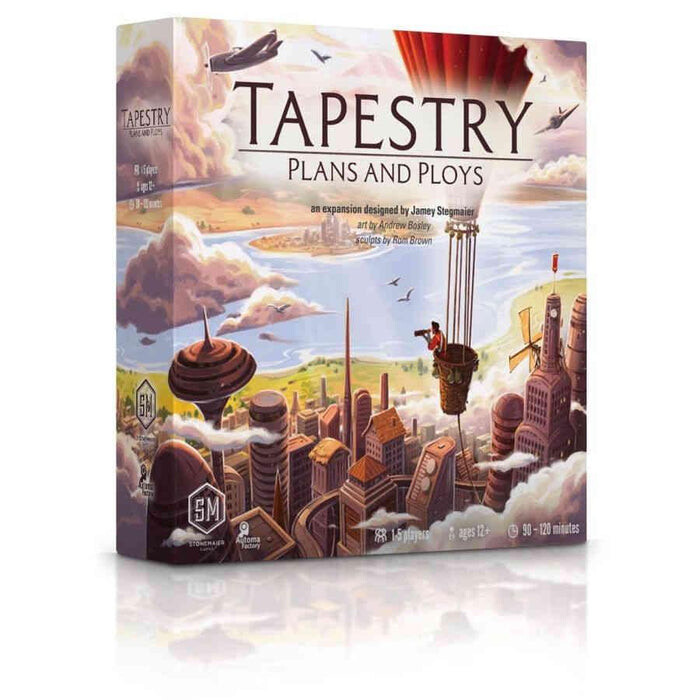

Настольная игра Stonemaier Games Tapestry: Plans and Ploys